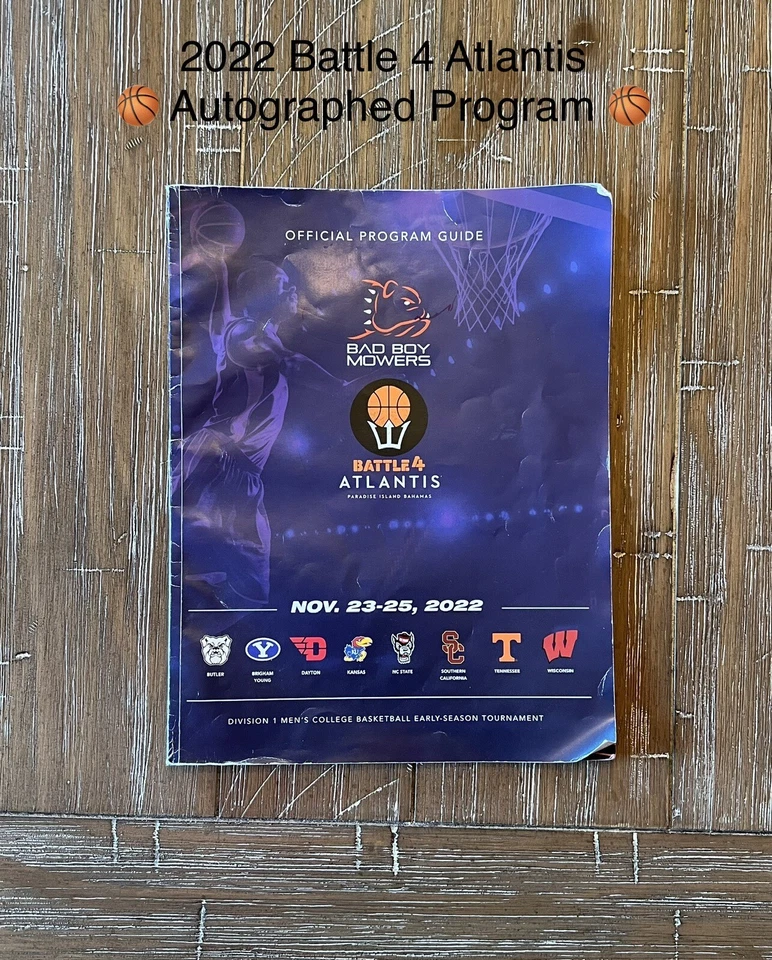 Gradey Dick Toumani Camara Rookie Auto Battle 4 Atlantis Program Jaxson Robinson - Image 2 of 4