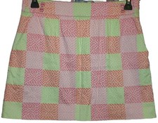 Vineyard Vines Lined Multicolor Skirt Size 6 Pockets