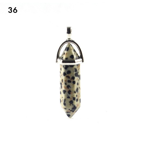 Natural Quartz Crystal Point Chakra Healing Gemstone Pendant Necklace Stone Gift - Picture 44 of 44