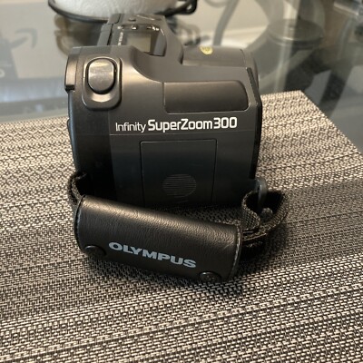 Olympus AZ-300 Superzoom 35mm Compact Film Camera Good Cond