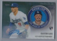 GAVIN LUX '20 TOPPS AUTOGRAPH COMMEMORATIVE COIN #/10-LET'S HAGGLE-SEND AN OFFER