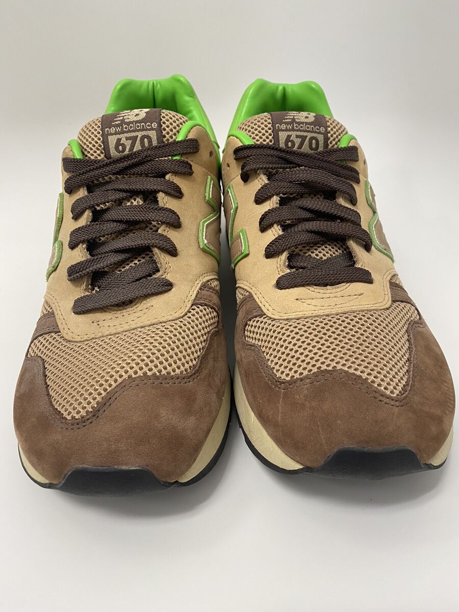 New Balance x Stussy x Undefeated x Hectic 670 JAPAN Brn/Grn New Balance x Stussy x Undefeated x Hectic 670 JAPAN Brn/Grn