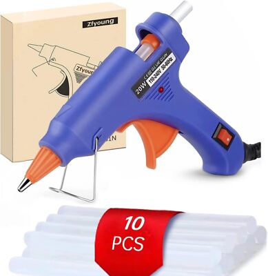Mini Hot Glue Gun 10pcs Stick Set glue gun 10, 10 