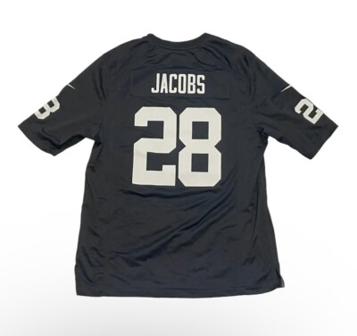 Nike On Field Josh Jacobs Las Vegas Raiders NFL No. 28 Jersey