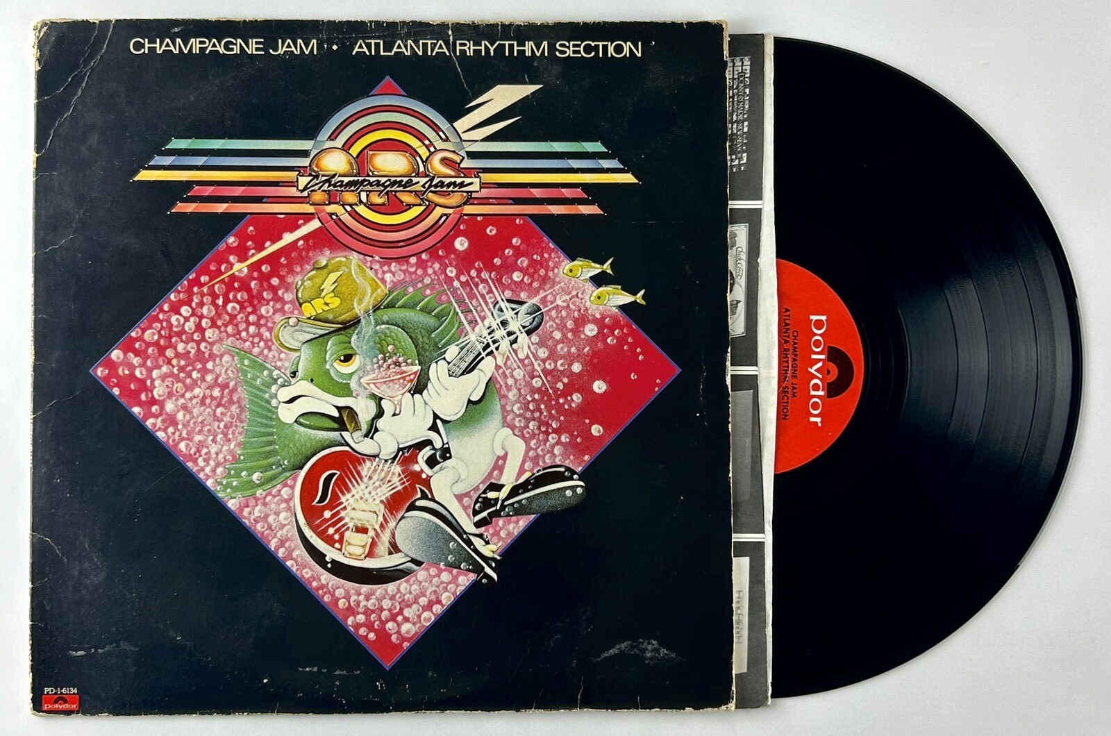 Atlanta Rhythm Section ‎- Champagne Jam 1978 US Vinyl LP Polydor (PD-1-6134)