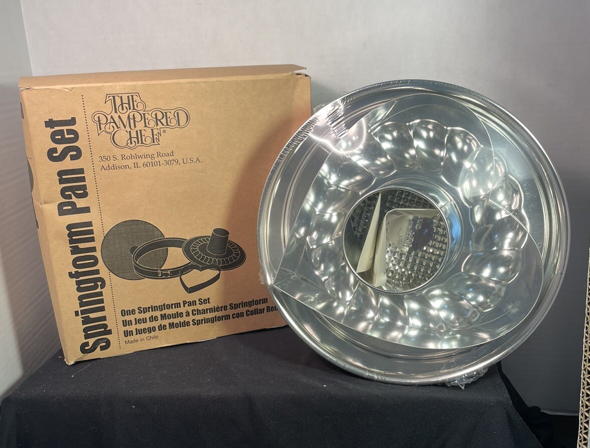 Pampered Chef Springform Pan Set #1540 Brand New in Box