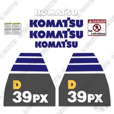 Fits Komatsu D 39 PX Decal Kit Dozer Sticker Replacements D39PX