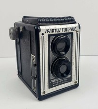 Antique Spartus Full-Vue Box Camera 120 Film Top View Chicago Made In USA