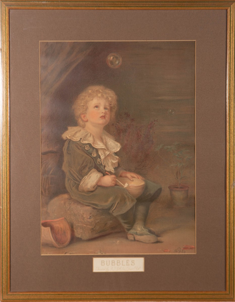 After Sir John Everett Millais - Signed & Framed 1886