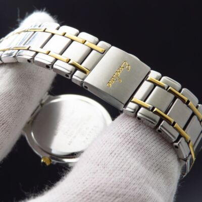 稼働 SEIKO EXCELINE 腕時計 ピンクシェル ブレスウォッチ1343 Good condition Seiko EXCELINE 3F31-0040 ladies watch battery