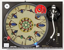 Acrobat - 7"-12" DJ slipmat for LP turntable record player 