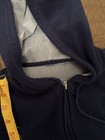 Vintage Mickey Mouse Hoodie sweatshirt full zip denim embroidery NAVY — photo 7