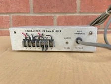 Gates Equalized Preamp Preamplifier Vintage Rare Model 994-6690-001 parts as-is