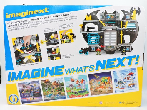 IMAGINEXT Batcave playset DC Super Friends 2018 New X7677 Batman Fisher-Price - Picture 3 of 7