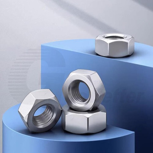 HEXAGON FULL NUTS A2 STAINLESS STEEL M1 M1.2 M1.4 M1.6 M2 M2.5 M3 M3.5 M4 - M64 - Picture 11 of 44