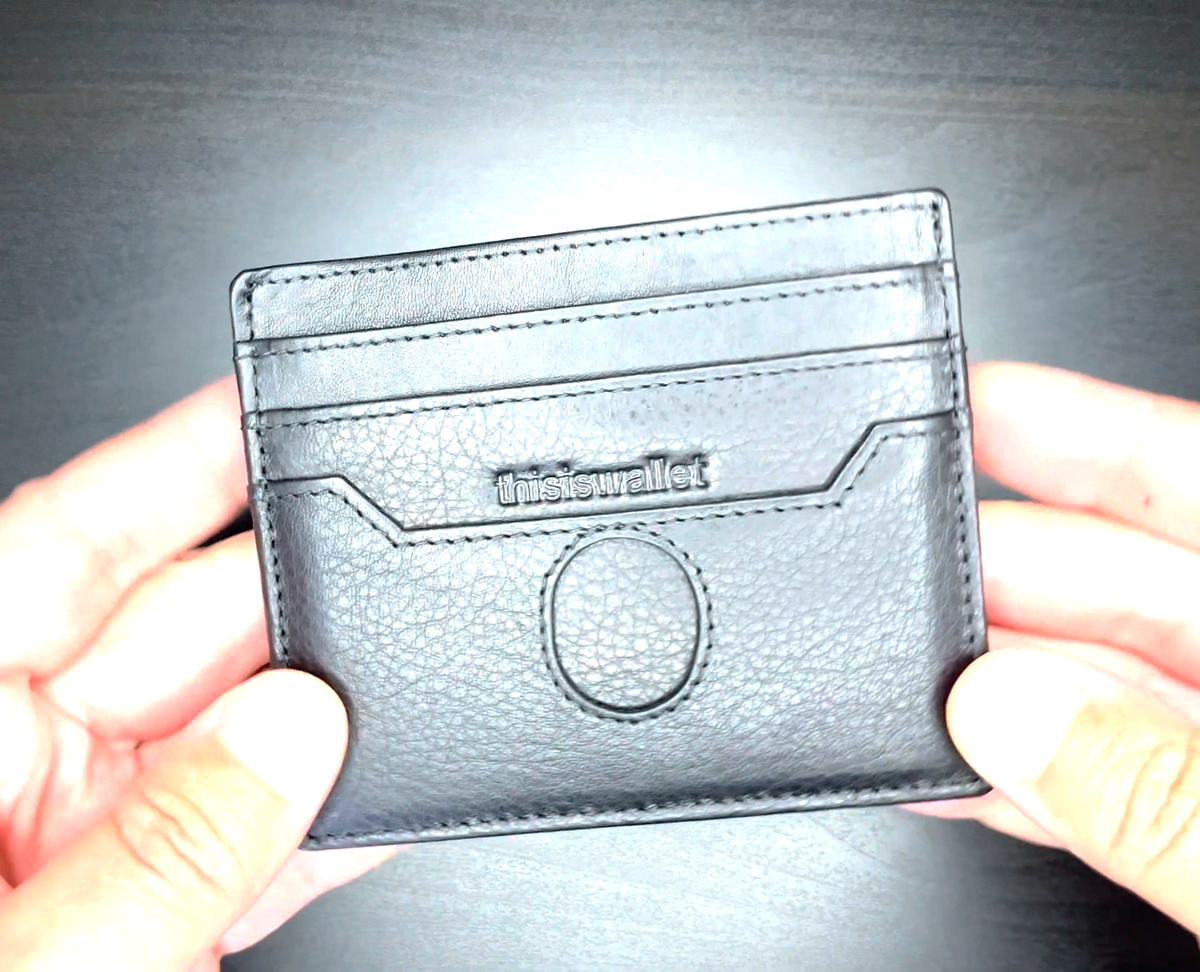 小物 everyone small leather wallet 6 Card Minimalist Wallet for Men & Women, Ultra Thin Small Mini