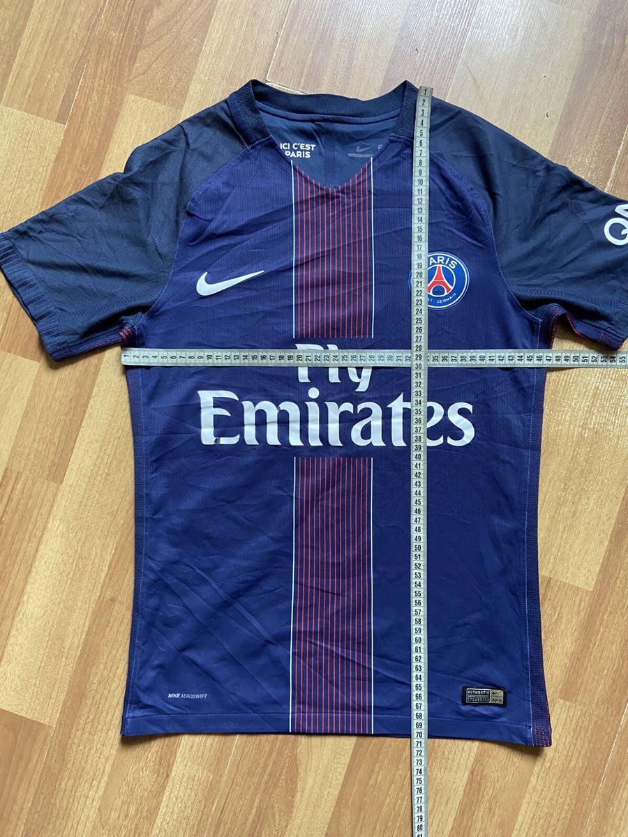 PARIS SAINT GERMAIN 2016 2017 HOME SHIRT JERSEY VAPOR MATCH NIKE