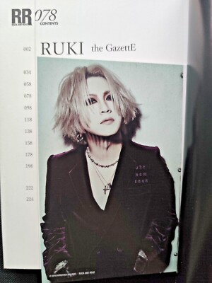 邦楽 rye the GazettE RUKI ROCK AND READ RR 078 Japanese Music