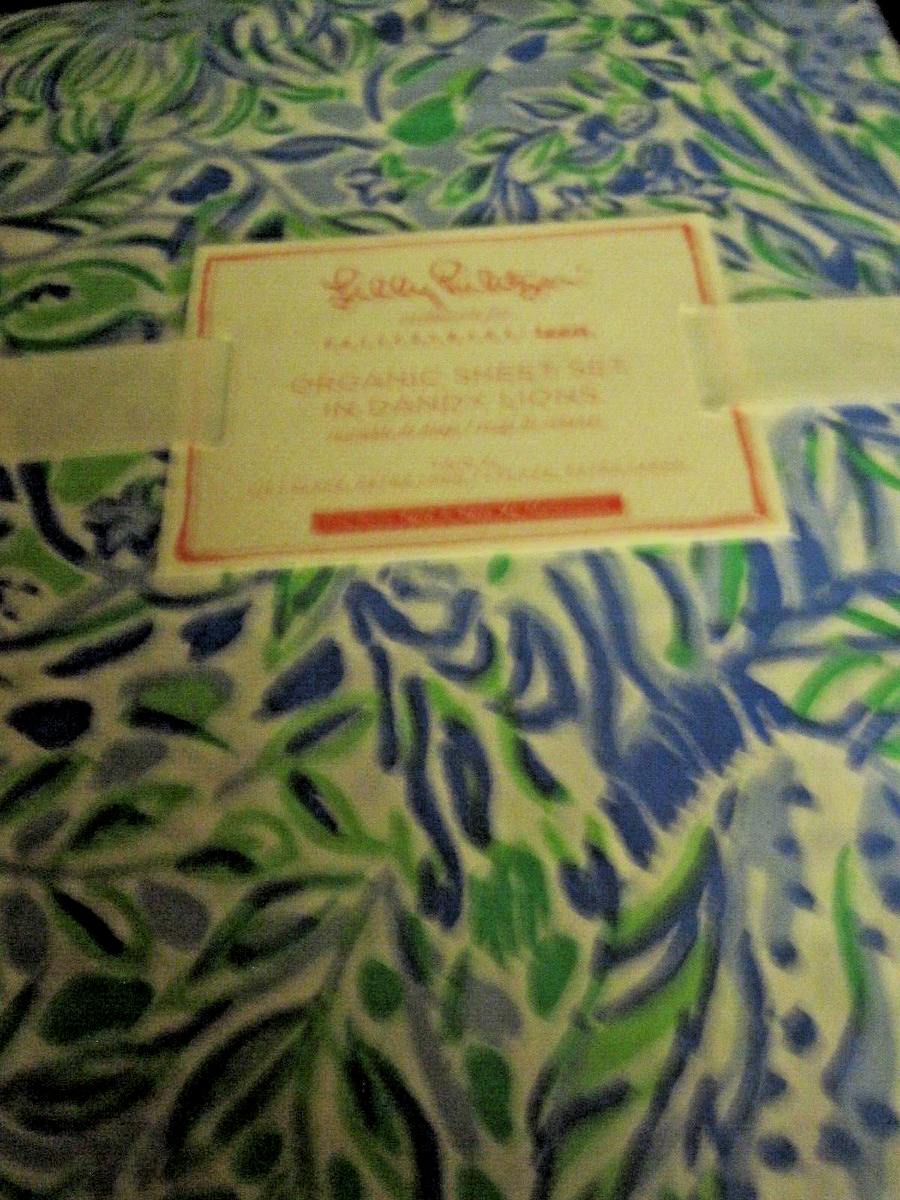 TWIN XL Lilly Pulitzer for Pottery Barn Teen Sheet Set in Dandy