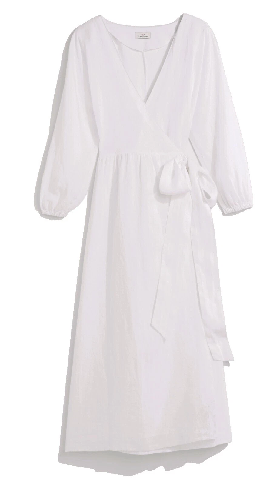 Linen Long Sleeve Solid Dresses Midi