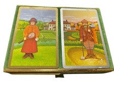Vintage Congress Design Series Playing Cards Set Of Two In Original Box