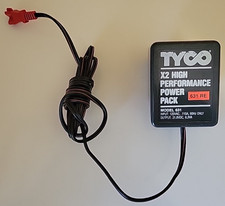 TYCO / MATTEL 21.8V DC MODEL 631 HO TOY TRANSFORMER POWER PACK TESTED 21.6V