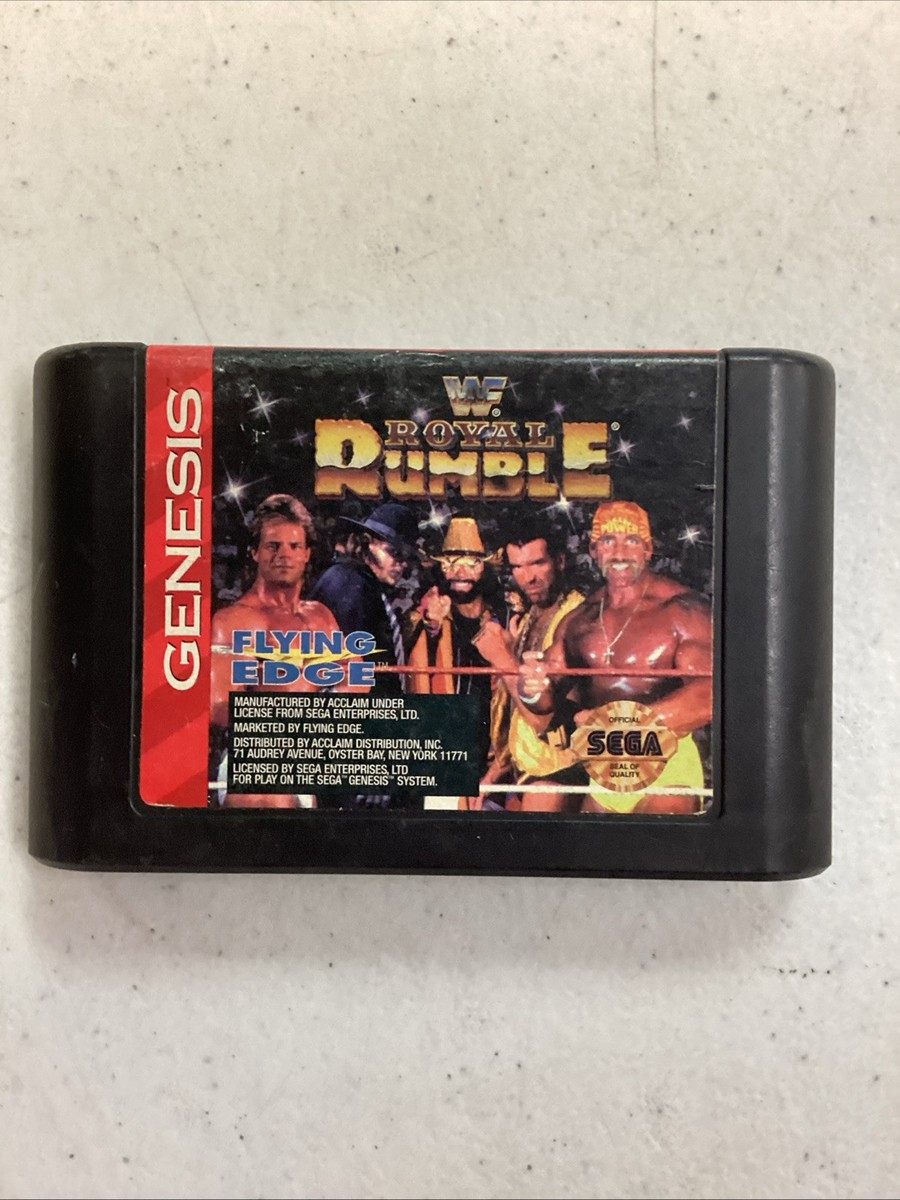 WWF Royal Rumble (Sega Genesis, 1993) No Manual B 741062111180| eBay