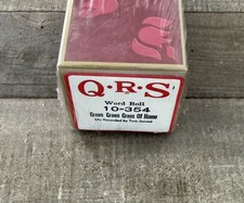 BrandNew QRS PLAYER PIANO WORDROLL 10-354 Green Green Grass Of Home by Tom Jones