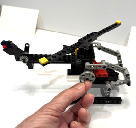 LEGO 1990 Technic Night Chopper Helicopter 8825 100% Complete with manual