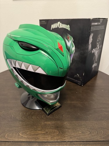 Bandai Mighty Morphin Power Rangers Green Ranger Tommy Legacy Helmet