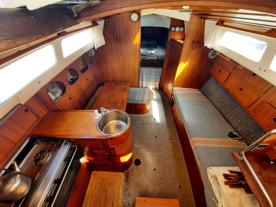 Segelboot Tazacorte La Palma Wohnschiff Yacht Motor kaputt 9,3m x3,0m