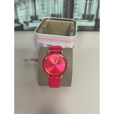 Fossil BQ3589 Cambry Pink Rose Dial Pink Rose Leather Strap Ladies Watch
