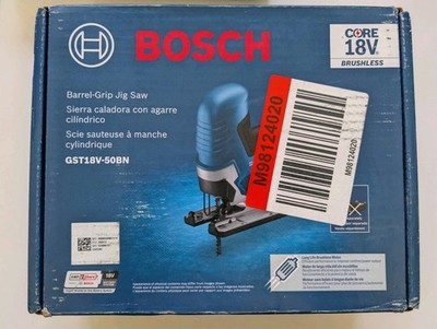 Bosch 18V Brushless Barrel-Grip Jig Saw (Bare Tool), Brand New - NO BATTERY