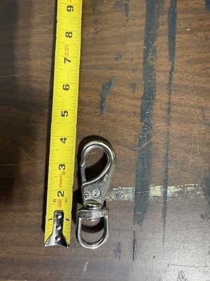 #ad 251S 2 Swivel Eye Snap Stainless Steel Pack of 10 $75.00