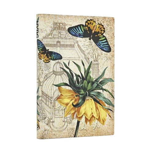 Golden Fritillaria Mini Lined Softcover Journal (Elastic Band Closure) | 2026 - Image 2
