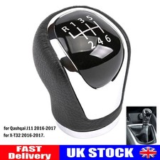 For Nissan Qashqai J11 X-Trail Gear Knob Shift Stick Manual 6 Speeds Knob Head