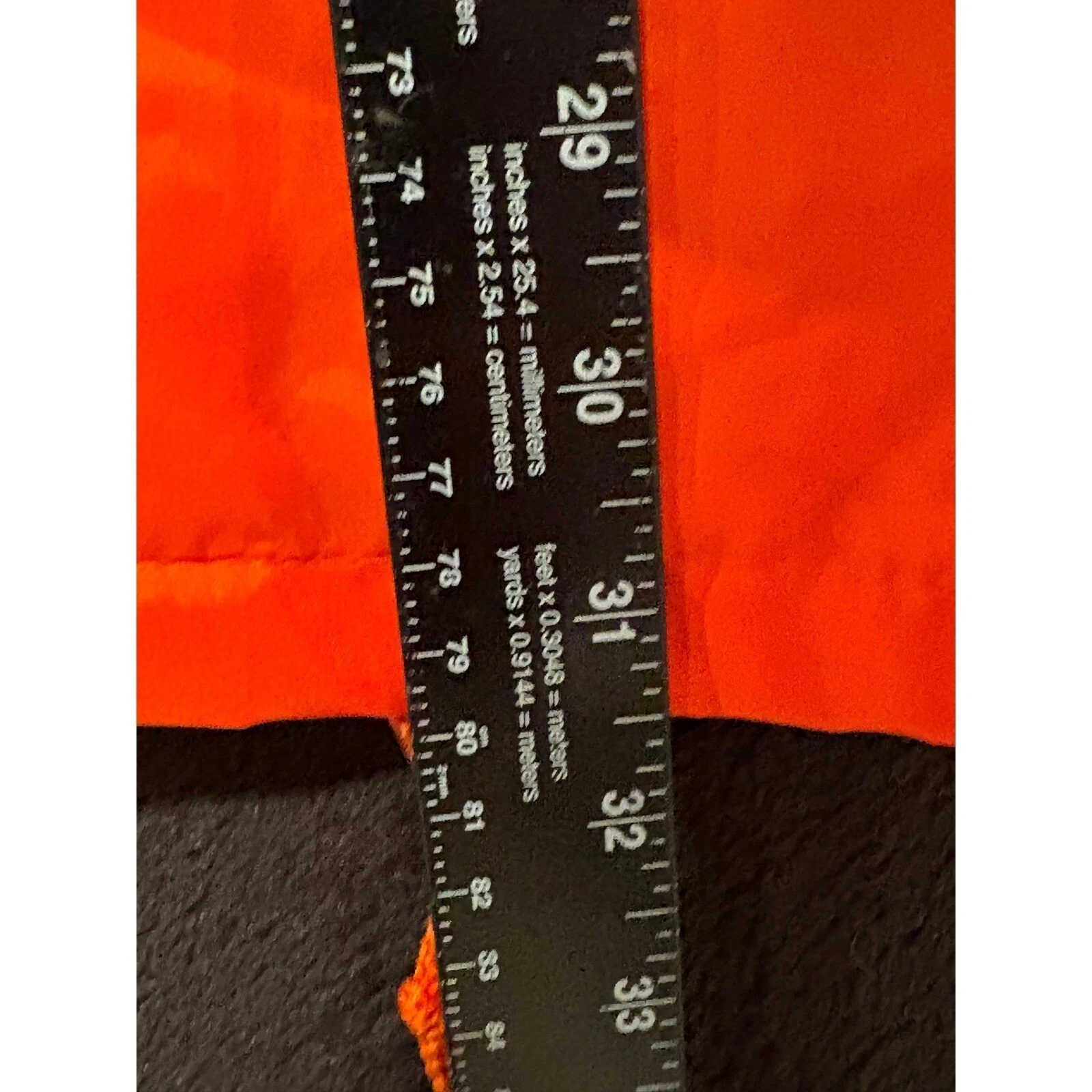 Hartwell Mens Jacket XL Orange Clemson Tigers Coaches Nylon Snap Logo Vintage image 6