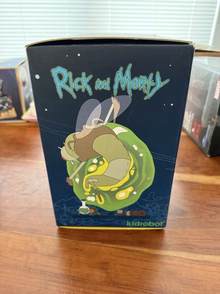 Rick and Morty Collectible Vinyl Art by Kidrobot Adult Swim Hot Topic Exclusive  - Image 4 of 4