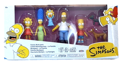 #ad #ad The Simpsons Family Figure Multipack New Sealed Homer Marge Bart Lisa Maggie Set $24.95