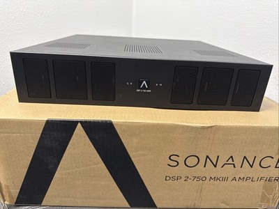 Sonance DSP 2-750 MKIII Power Amplifier 2 Channel 1500W Tested