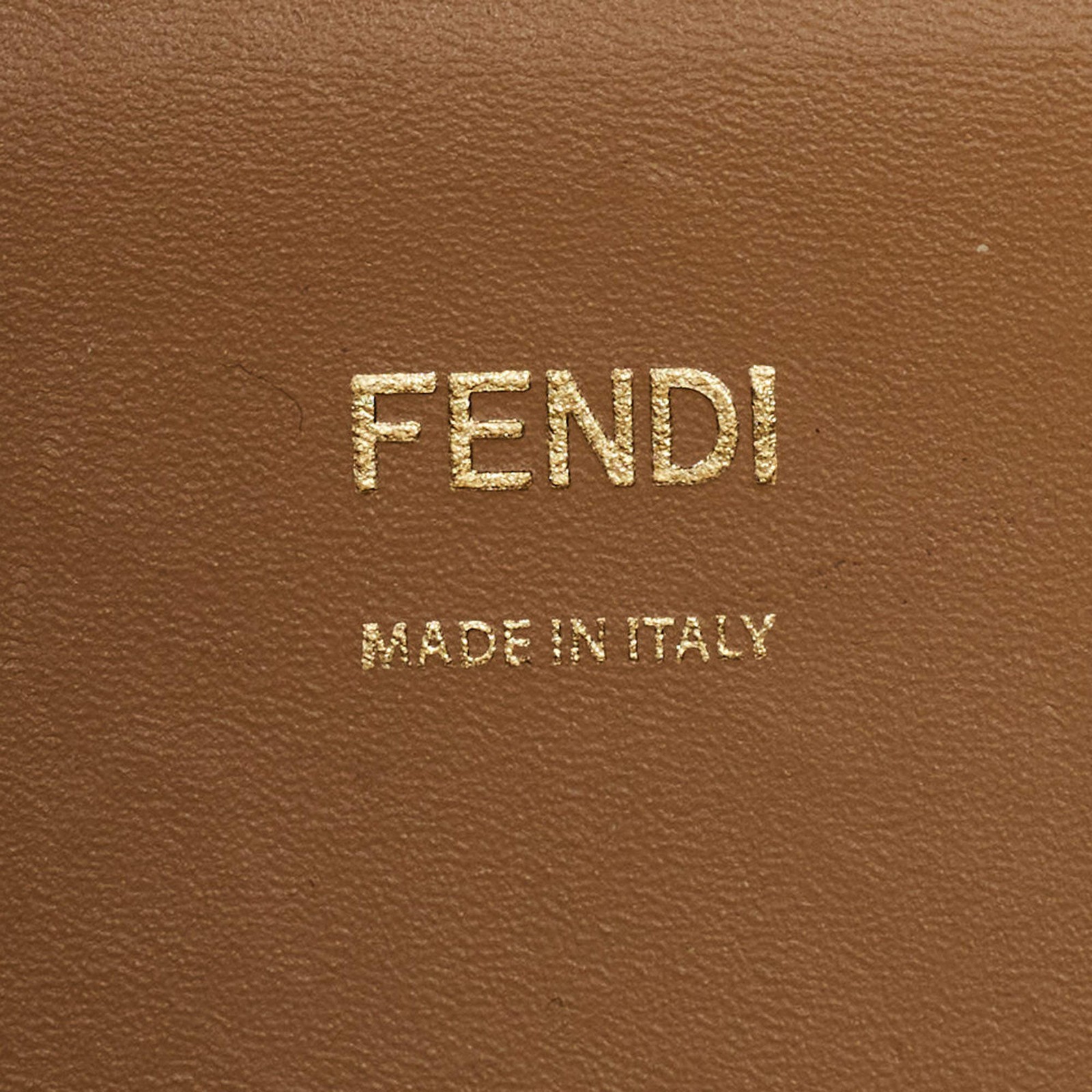 Fendi Sunshine Medium Tan Leather Shopper Tote image 10