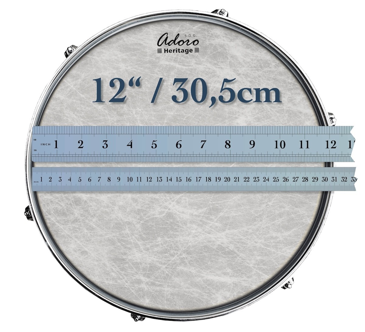 ADORO AHER-12 Heritage Synthetic Calf Tom 12 Zoll 4390₽