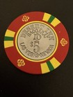 $5 Dunes Baccarat Las Vegas Casino Chip **Very Rare** — photo 4