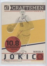 2019-20 Panini Donruss Craftsmen Nikola Jokic #11 4l3