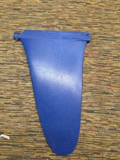Vintage mistral windsurfer fin standard fitment blue