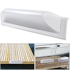 Dock Bumper,Vinyl Boat Dock Bumpers Straight,White Dock Bumper Guards Boat Do...