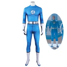 The Fantastic Four: First Steps Mr. Fantastic Costume Cosplay Bodysuit Men's Out