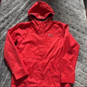 Under Armour Jacket Youth XL Storm Infrared Cold Gear Ski Snowboard Red 3 In 1