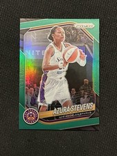 AZURA STEVENS 2025 Panini Prizm WNBA GREEN PRIZM Holo Los Angeles Sparks #64