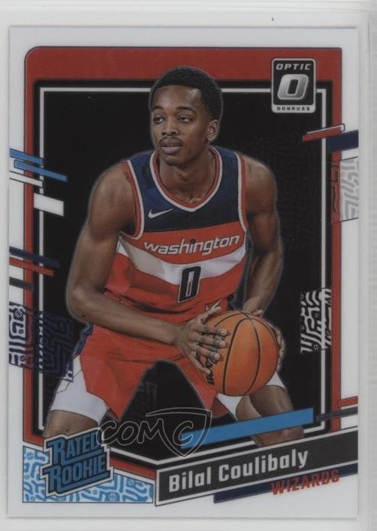 2023-24 Panini Donruss Optic Rated Rookie Bilal Coulibaly #243 Rookie RC 11h3